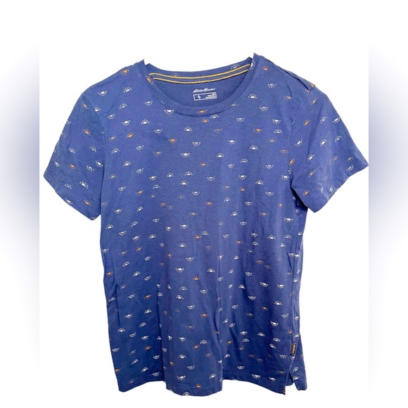 Eddie Bauer Tops Eddie Bauer Womens Navy Blue Sun Top Poshmark